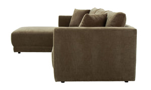 Bryn Sectional Left Heritage Green