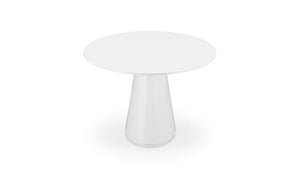 Otago Oval Dining Table White