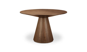 Otago Round Dining Table Brown