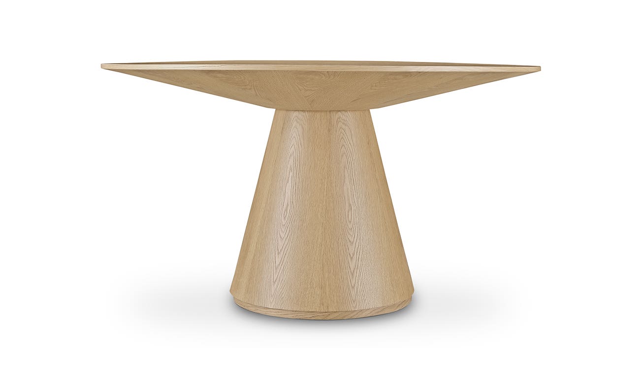 Otago Round Dining Table Oak