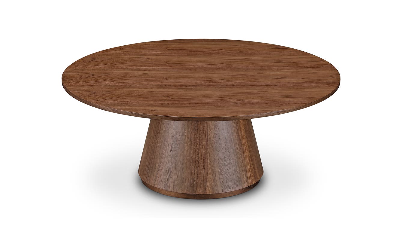 detail view of Otago Coffee Table Walnut luxury Coffee Table