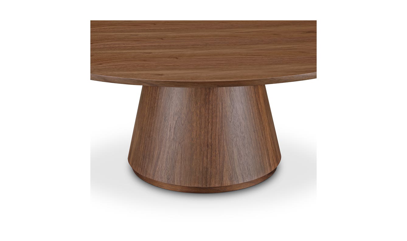 lifestyle view of Otago Coffee Table Walnut luxury Coffee Table