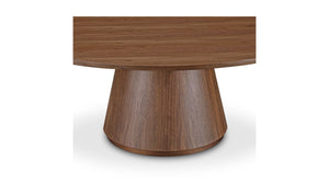 lifestyle view of Otago Coffee Table Walnut luxury Coffee Table