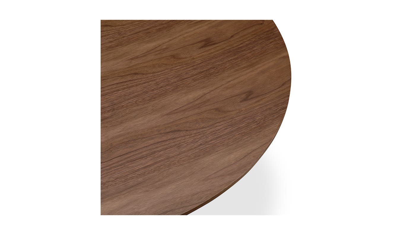 lifestyle view of Otago Coffee Table Walnut luxury Coffee Table