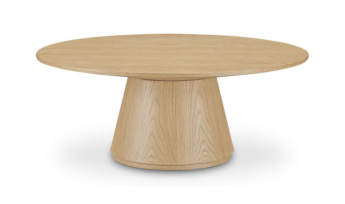 front view of Otago Coffee Table Oak luxury Coffee Table