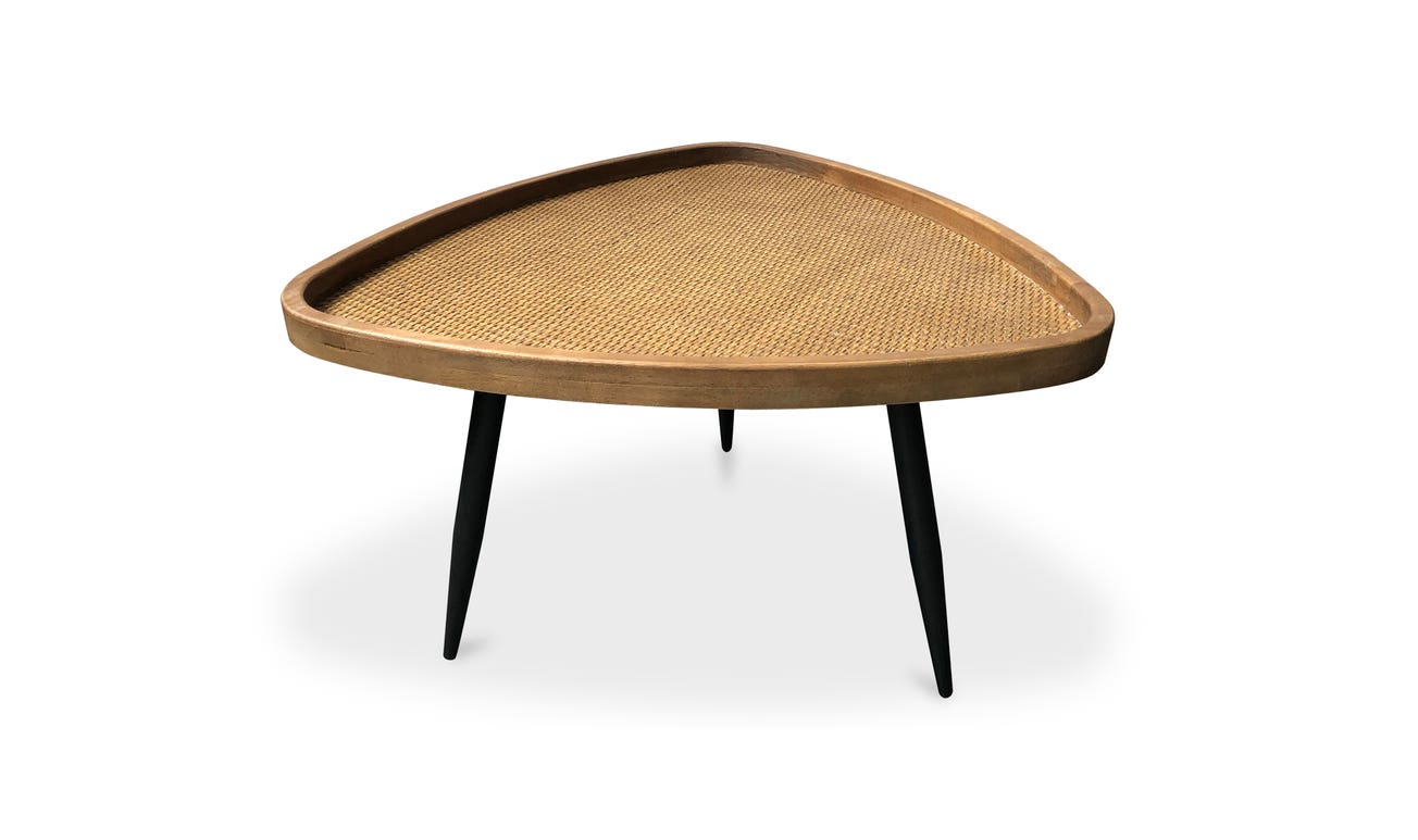 Rollo Rattan Coffee Table Natural