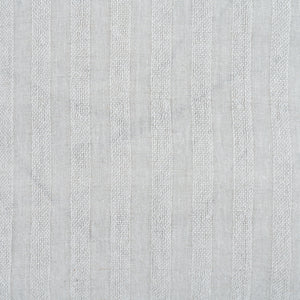 Close-up of Colmar Indoor Pillow showcasing its light gray striped fabric texture.