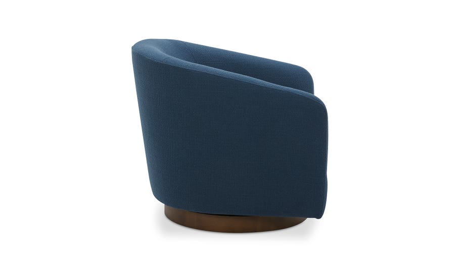 Oscy Swivel Chair Dark Atlantic