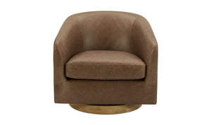 Oscy Leather Swivel