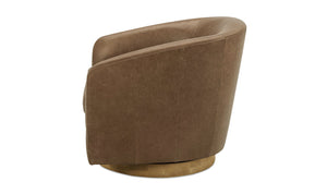 Oscy Leather Swivel