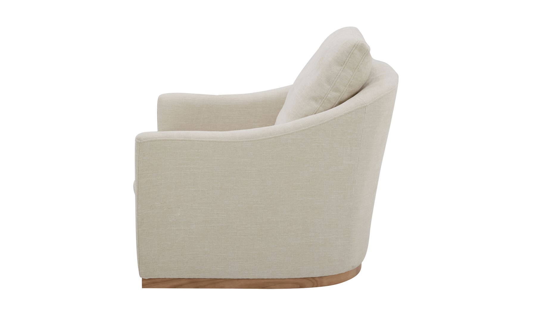 Linden Swivel Chair Beige