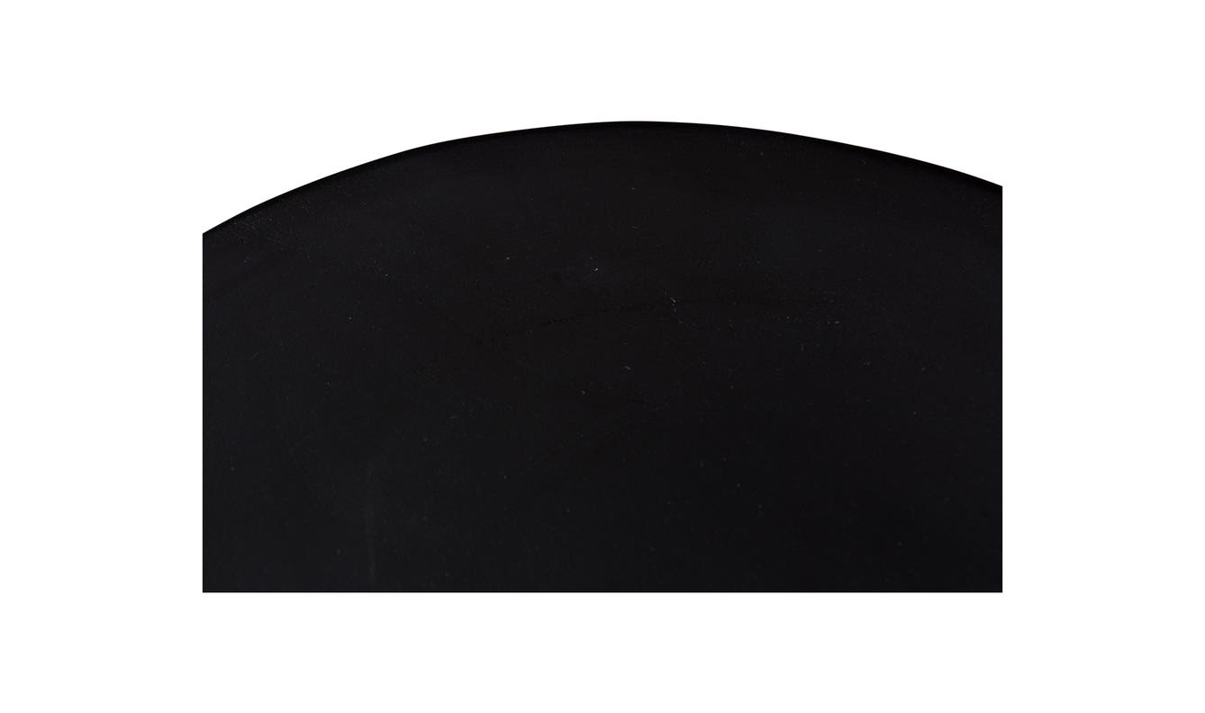 lifestyle view of Nels End Table Black luxury End Table