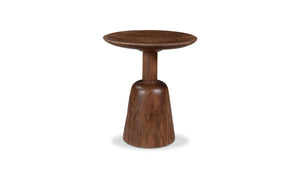 Nels End Table Dark Brown