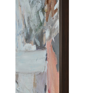 Zoya Canvas Art by Renwil side view highlighting textured brush strokes and muted colors