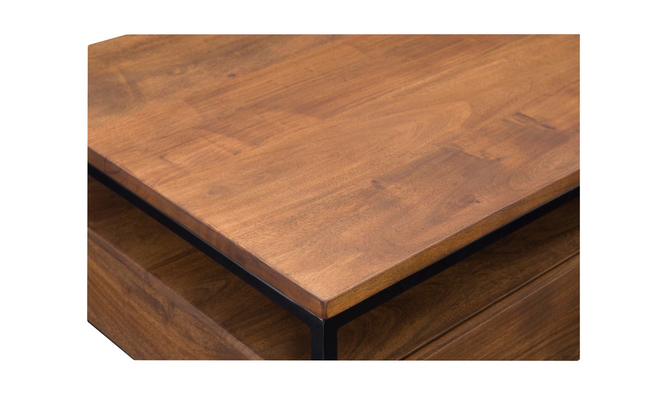 detail view of Vancouver Coffee Table Light Brown luxury Coffee Table