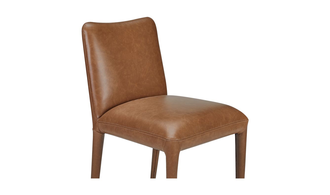 lifestyle view of Calla Dining Chair Brown - Set Of Two luxury Chair