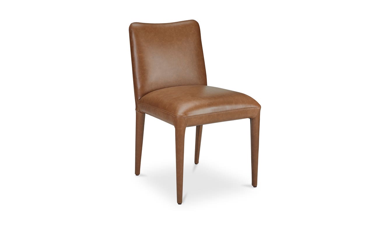 lifestyle view of Calla Dining Chair Brown - Set Of Two luxury Chair