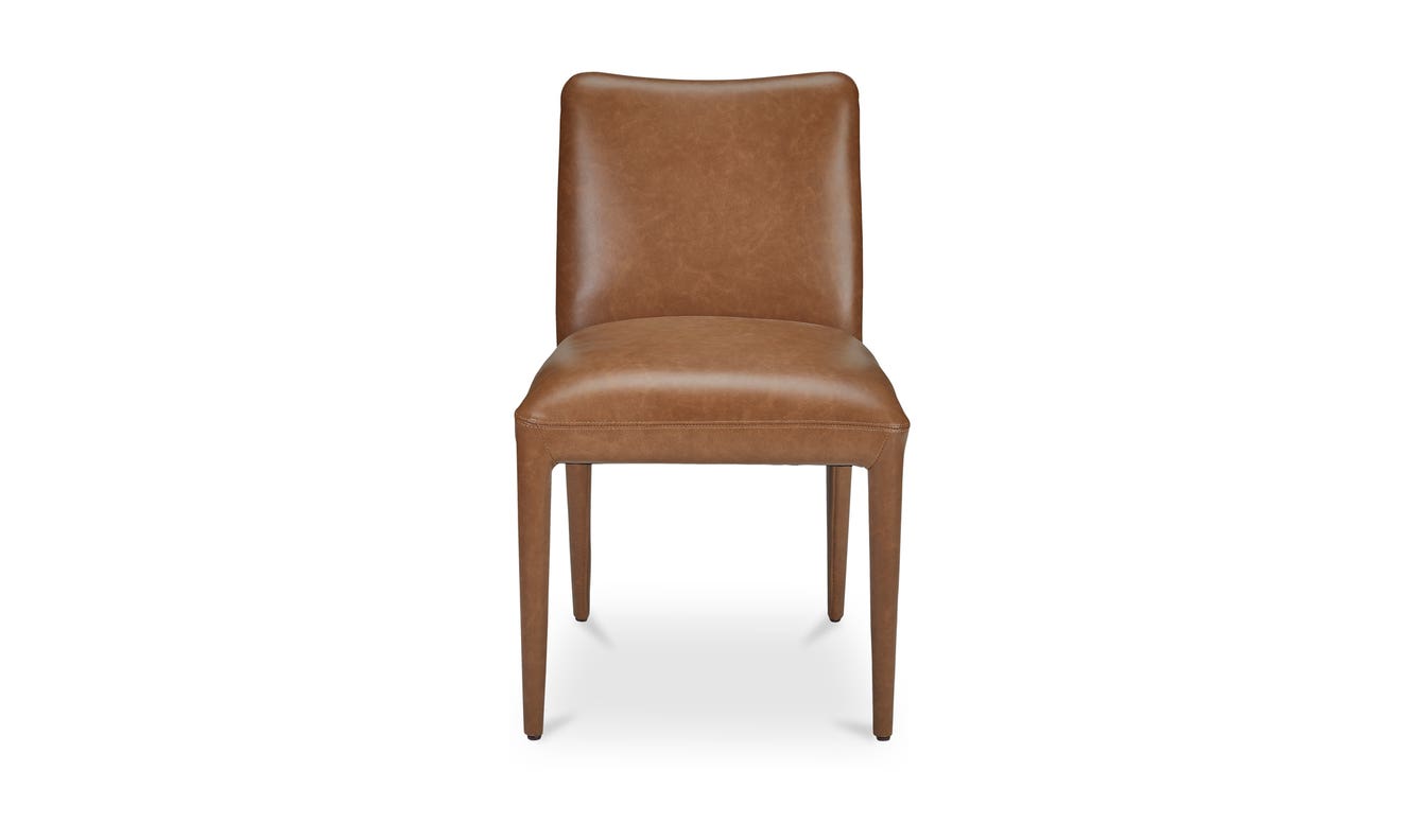 lifestyle view of Calla Dining Chair Brown - Set Of Two luxury Chair