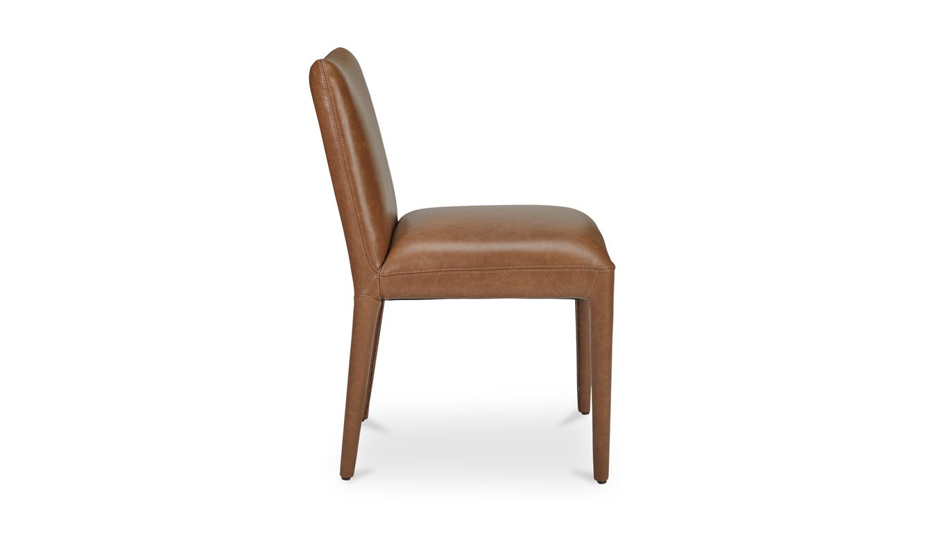 lifestyle view of Calla Dining Chair Brown - Set Of Two luxury Chair