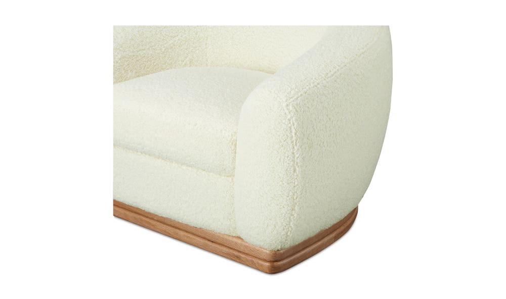lifestyle view of Marlowe Lounge Chair Cream luxury Chair