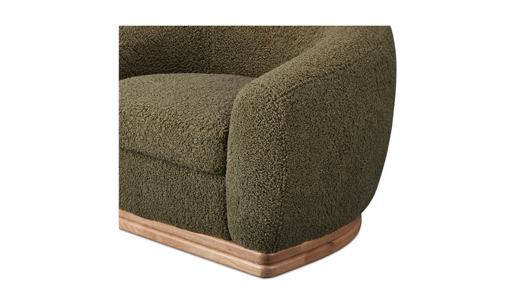 lifestyle view of Marlowe Lounge Chair Sage luxury Chair