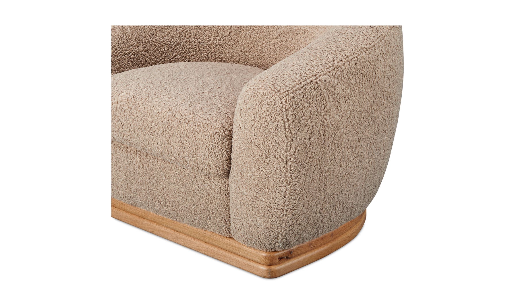 lifestyle view of Marlowe Lounge Chair Taupe luxury Chair