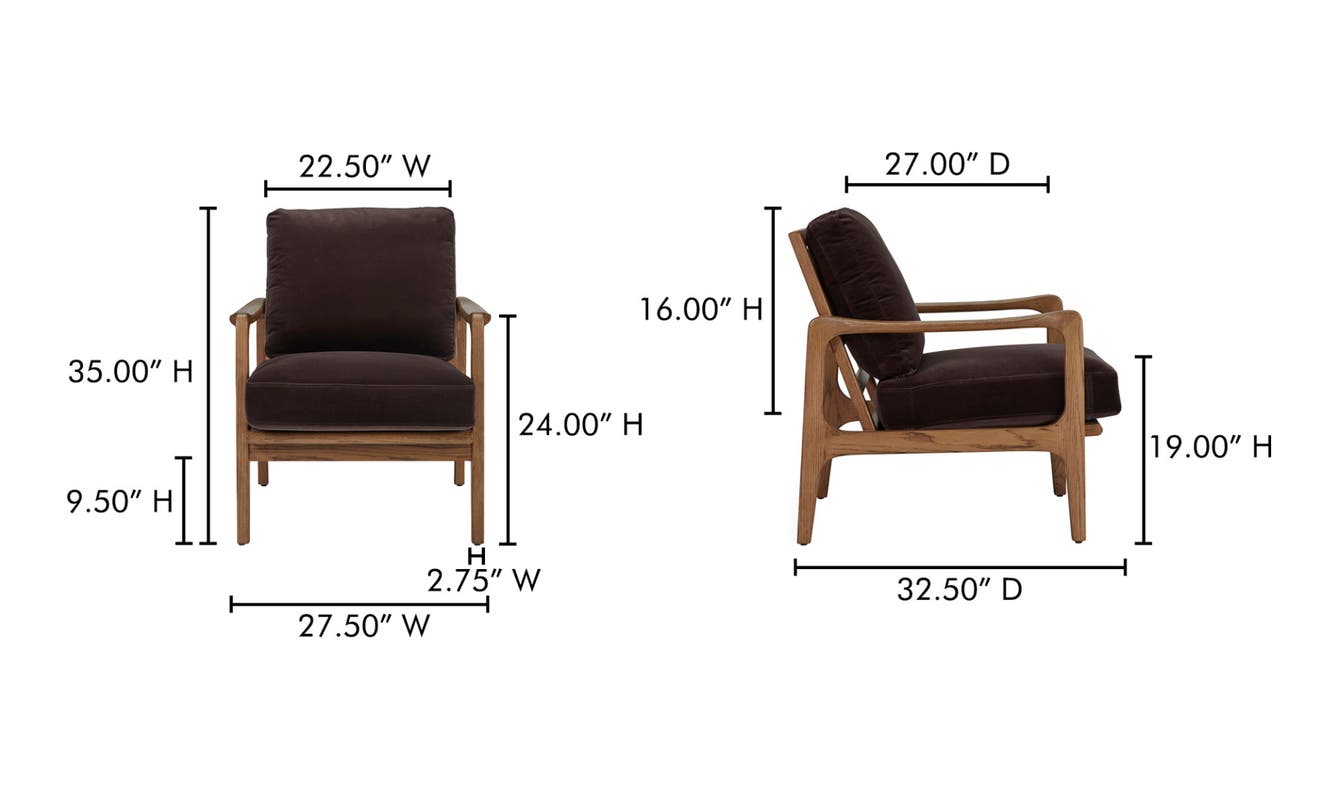 lifestyle view of Fearne Accent Chair luxury Chair