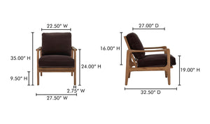 lifestyle view of Fearne Accent Chair luxury Chair