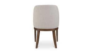 lifestyle view of Edward Dining Chair Heather Beige luxury Chair