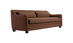 detail view of Amira Sofa Rust luxury Sofa
