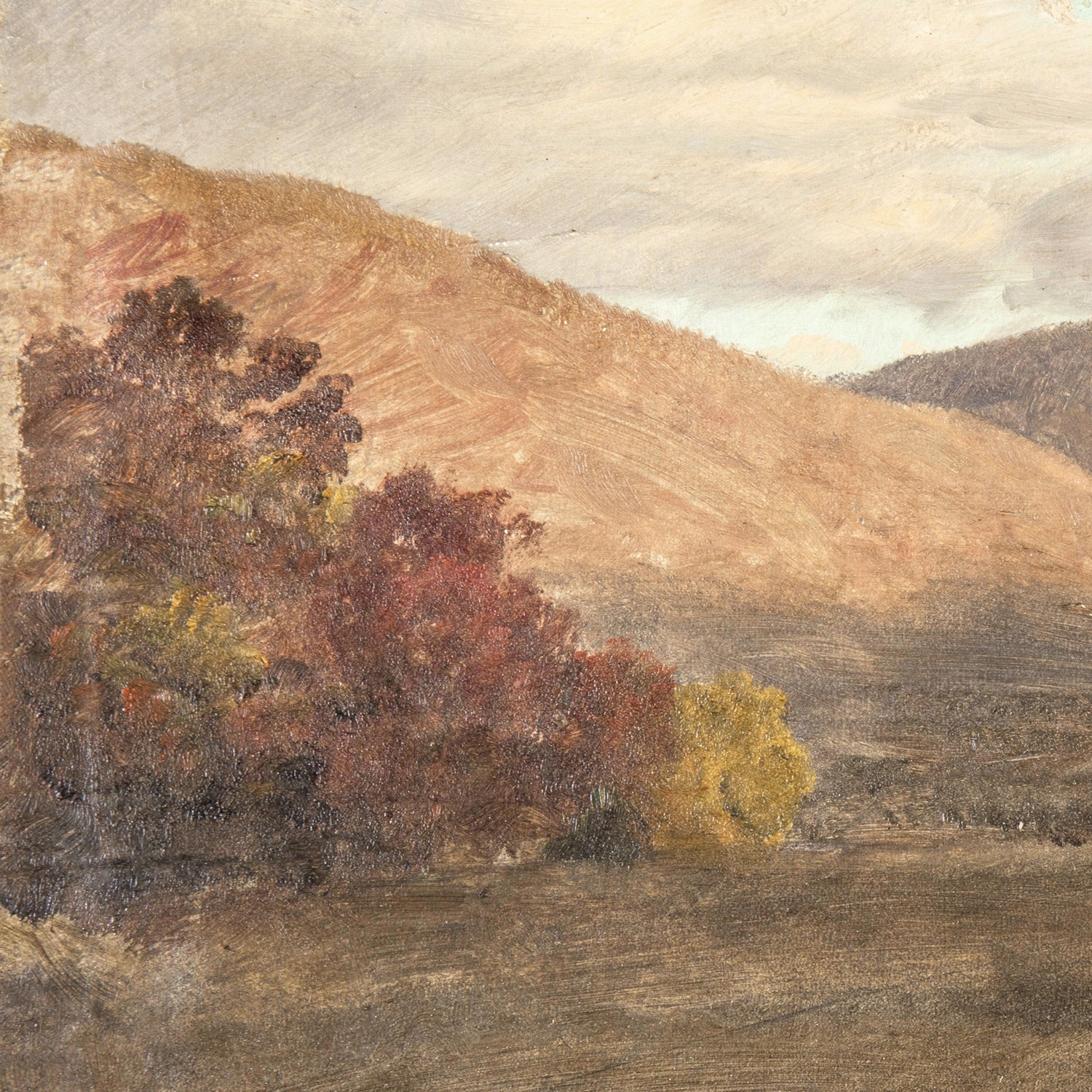 side view of Hudson River School – Mt. Katahdin C. 1870 luxury Artwork