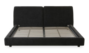 Zeppelin Queen Bed Heather Black