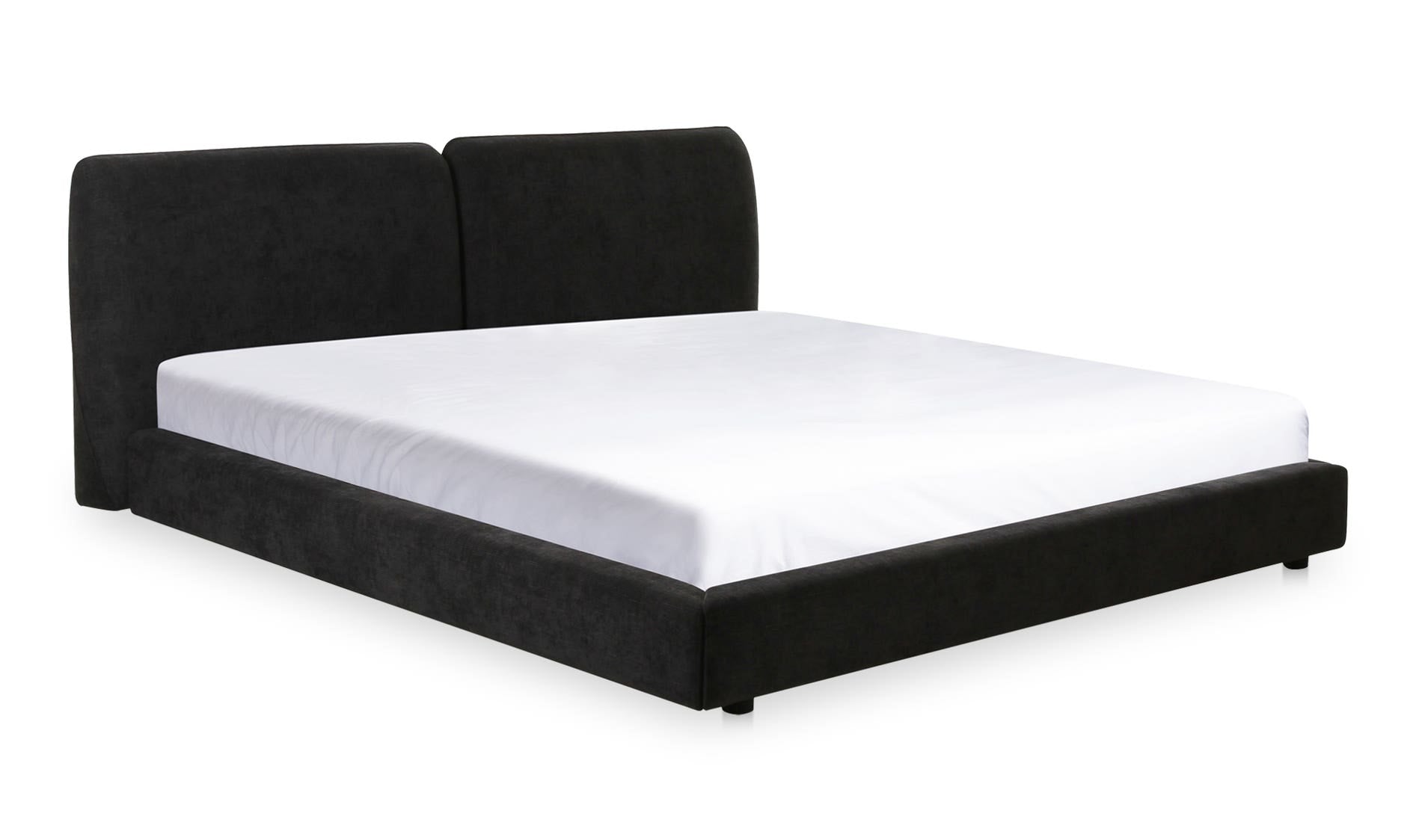 Zeppelin Queen Bed Heather Black