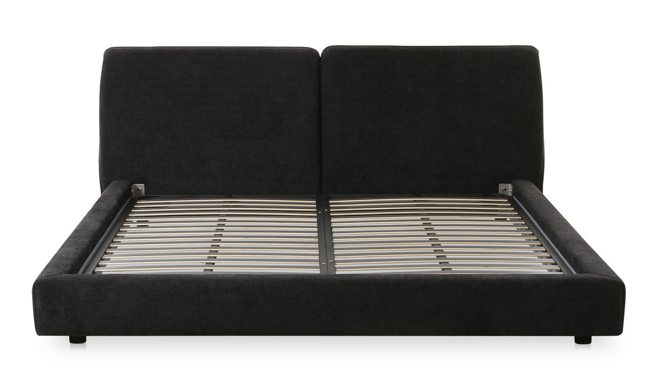 Zeppelin King Bed Heather Black