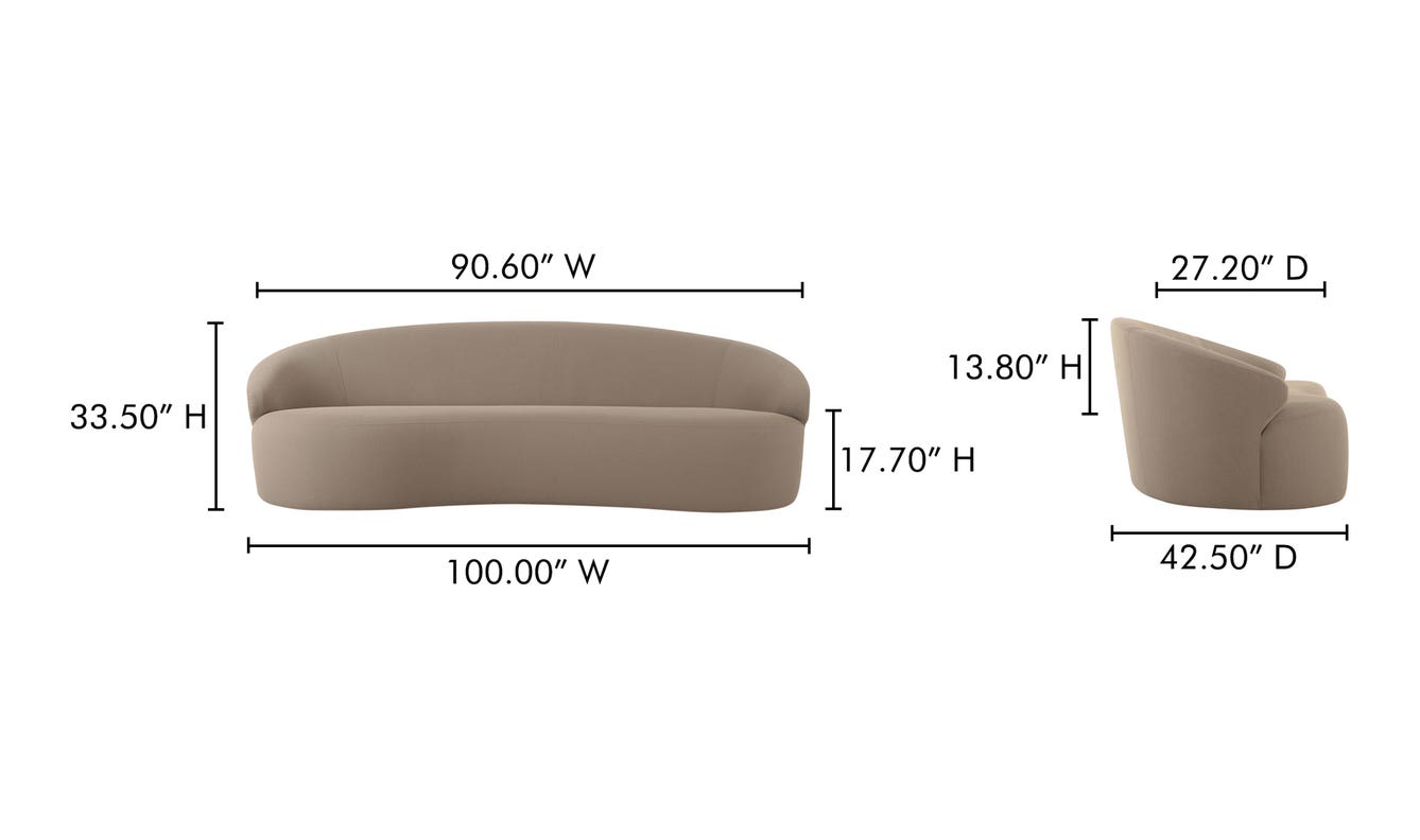 lifestyle view of Cove Outdoor Sofa luxury Chair