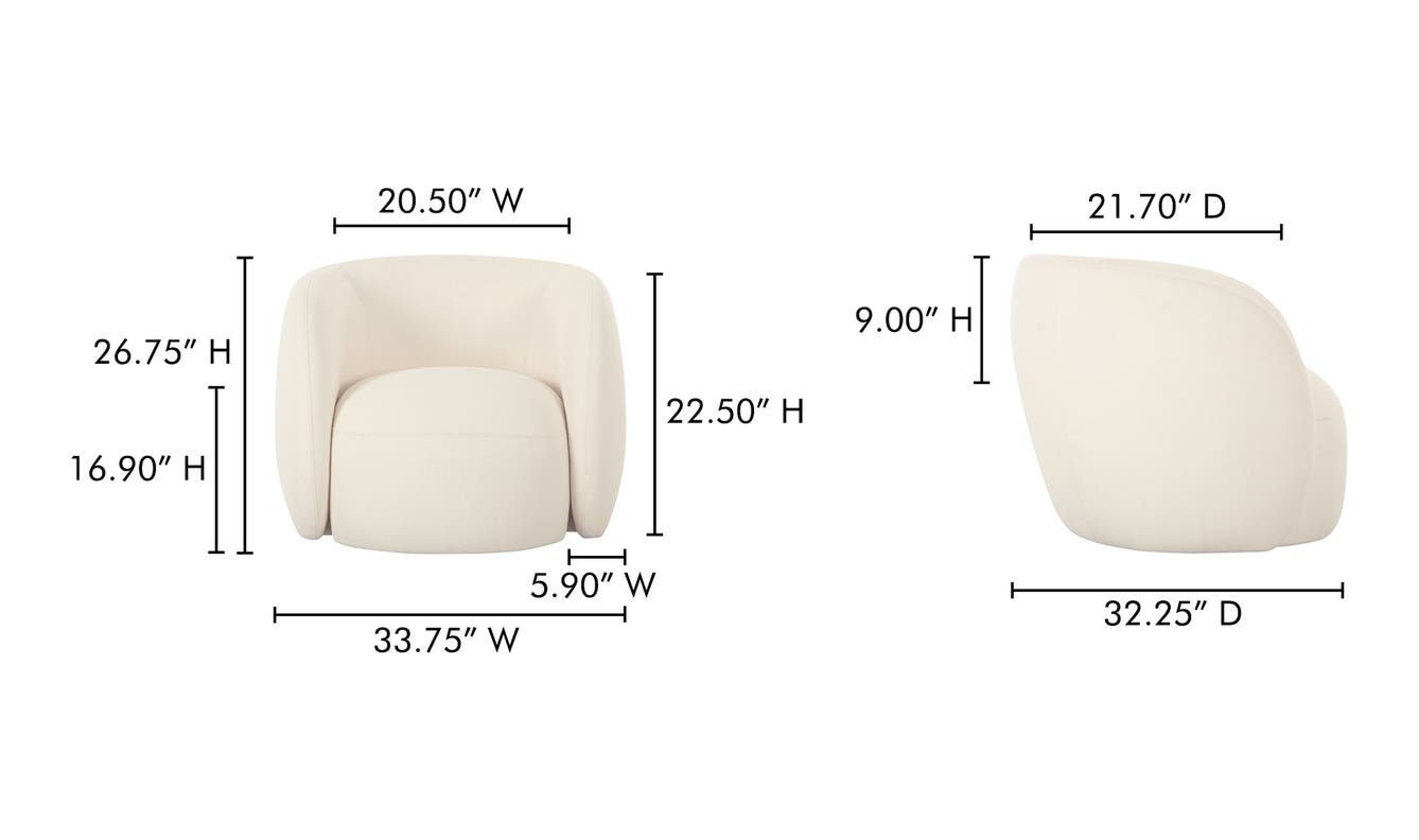lifestyle view of Rae Outdoor Accent Chair luxury Chair