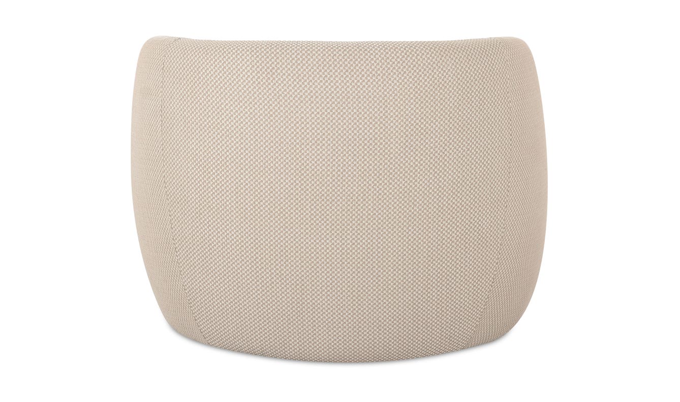 lifestyle view of Rae Outdoor Accent Chair luxury Chair