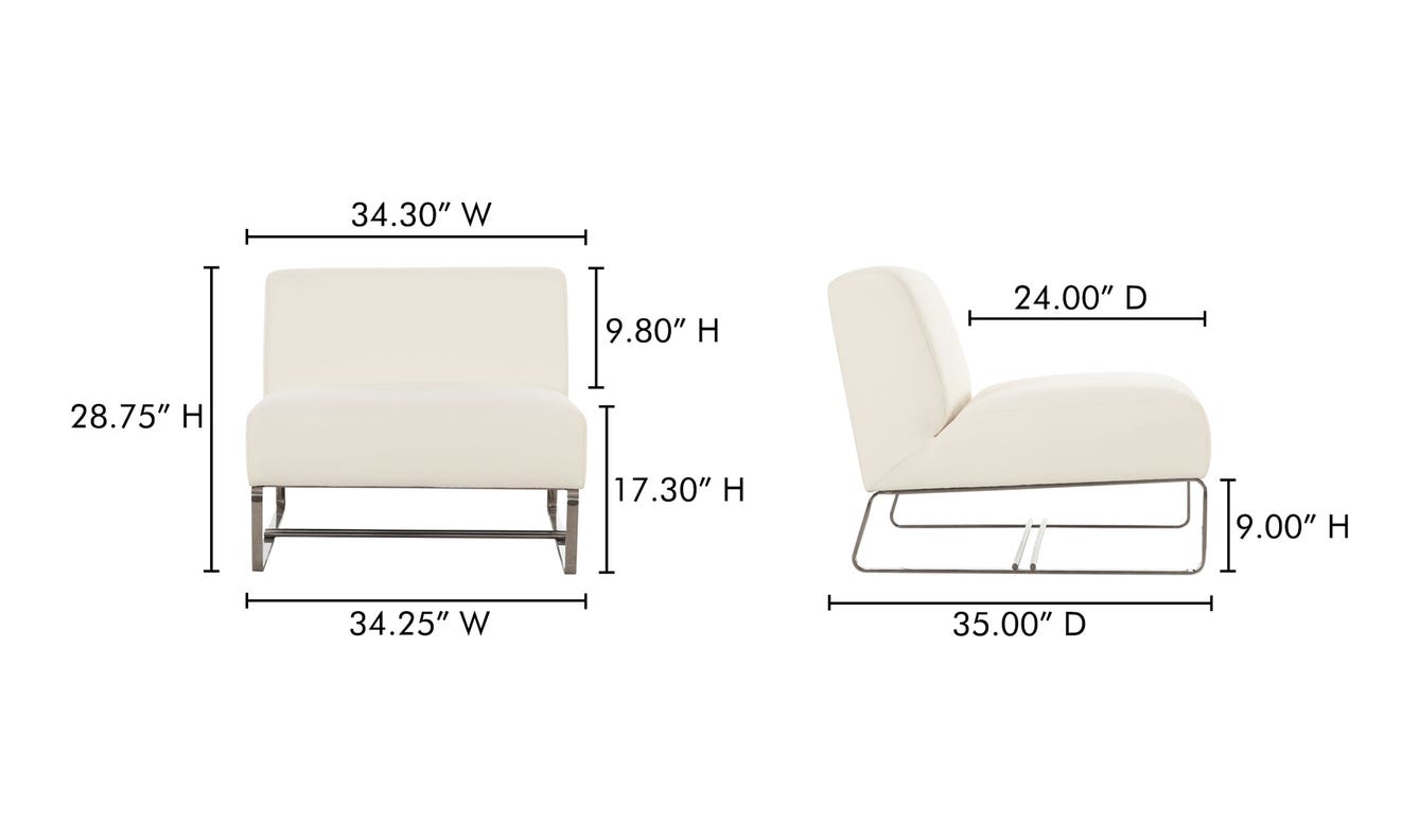 lifestyle view of Jules Outdoor Accent Chair luxury Chair