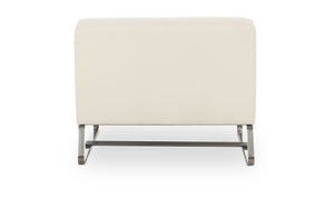lifestyle view of Jules Outdoor Accent Chair luxury Chair