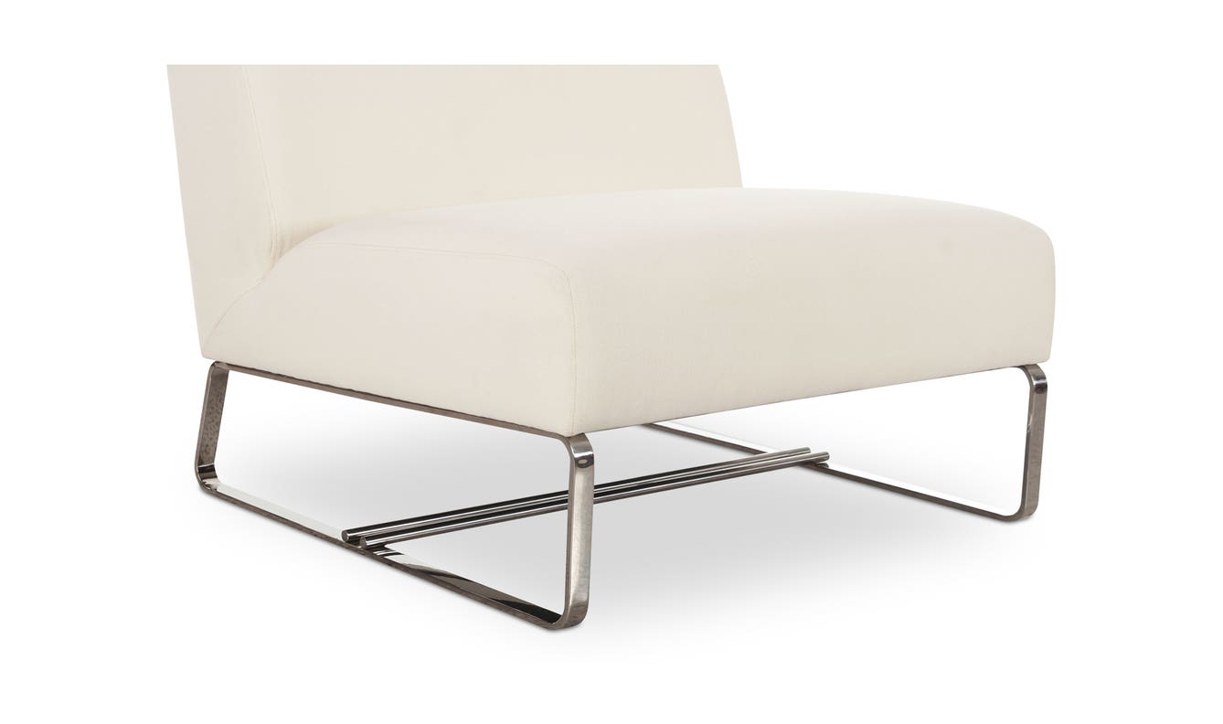 lifestyle view of Jules Outdoor Accent Chair luxury Chair