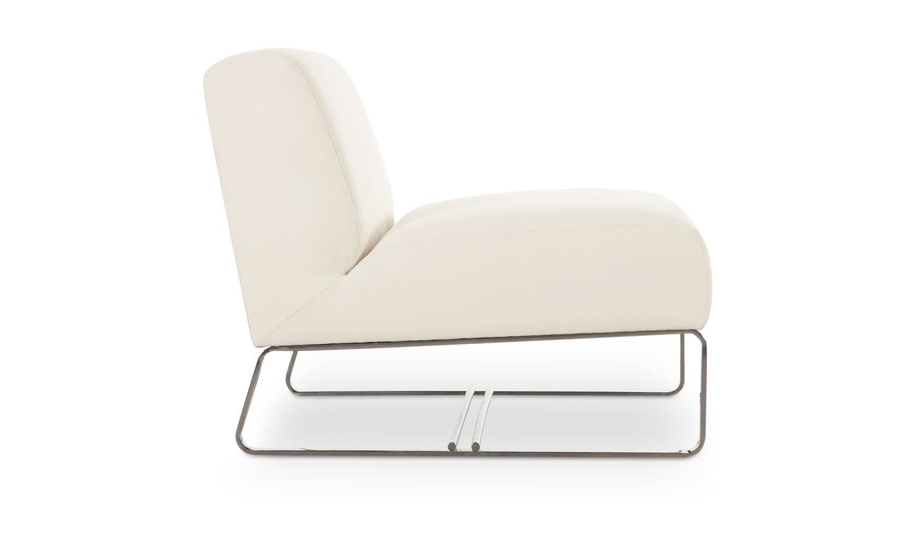 lifestyle view of Jules Outdoor Accent Chair luxury Chair