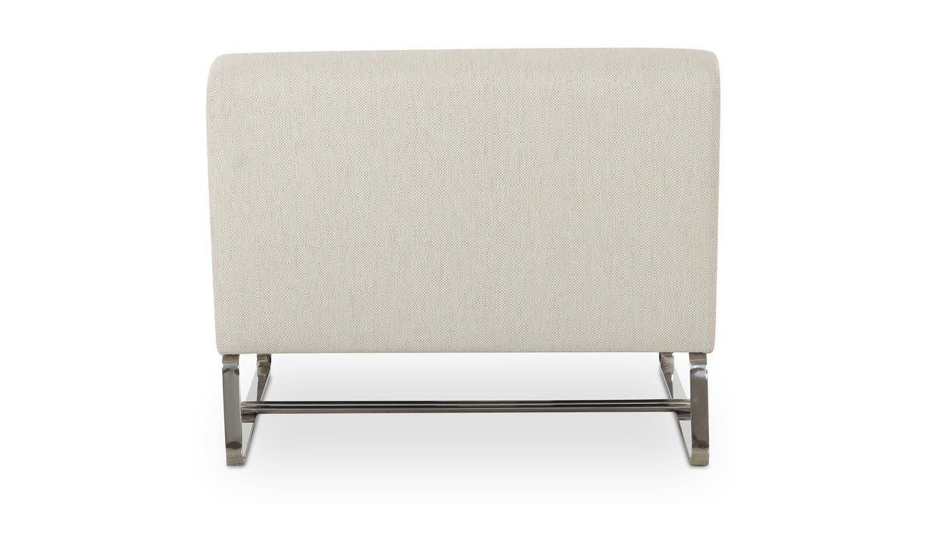 lifestyle view of Jules Outdoor Accent Chair luxury Chair