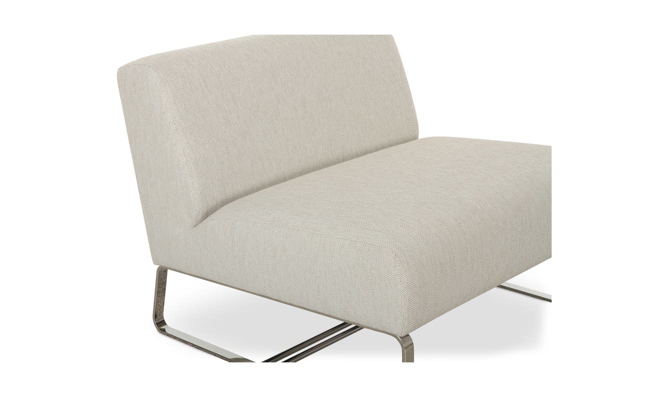 lifestyle view of Jules Outdoor Accent Chair luxury Chair