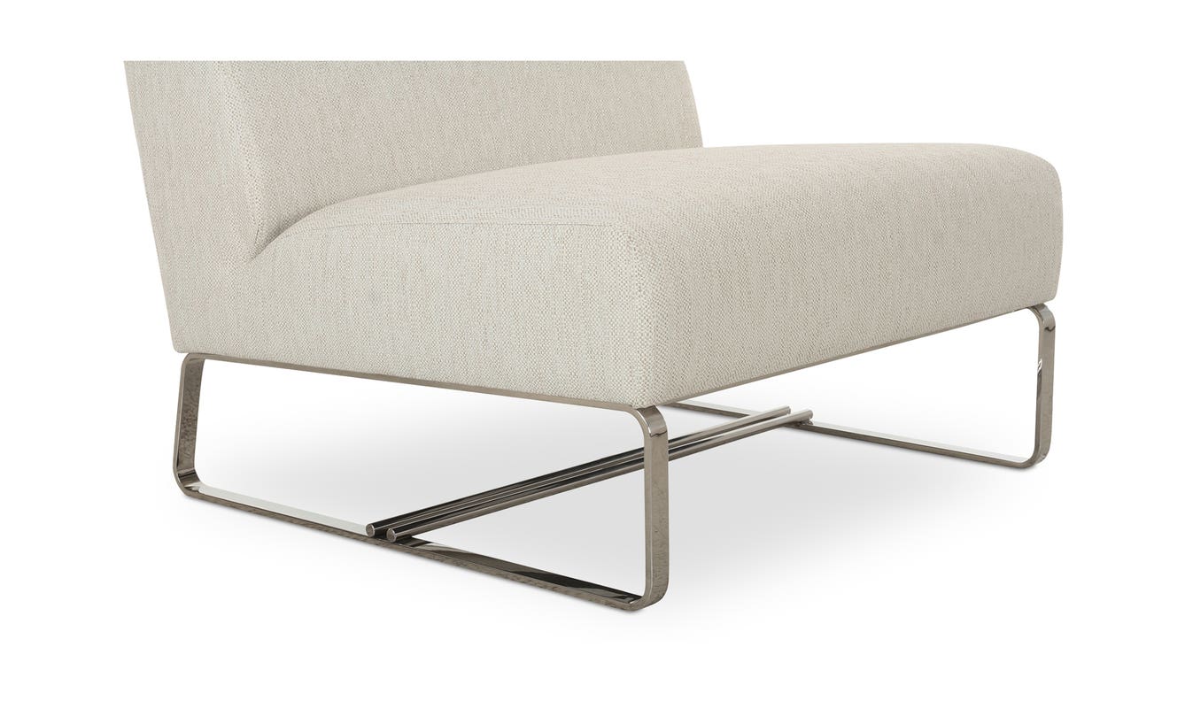 lifestyle view of Jules Outdoor Accent Chair luxury Chair