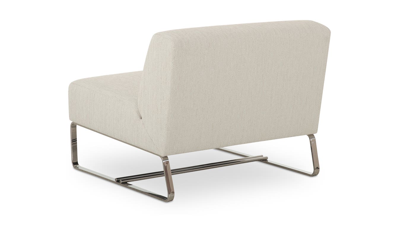 lifestyle view of Jules Outdoor Accent Chair luxury Chair