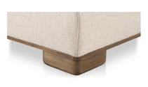 lifestyle view of June Corner Chair Oatmeal luxury Chair