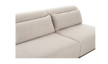 lifestyle view of June Sofa Oatmeal luxury Sofa
