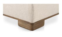 lifestyle view of June Sofa Oatmeal luxury Sofa