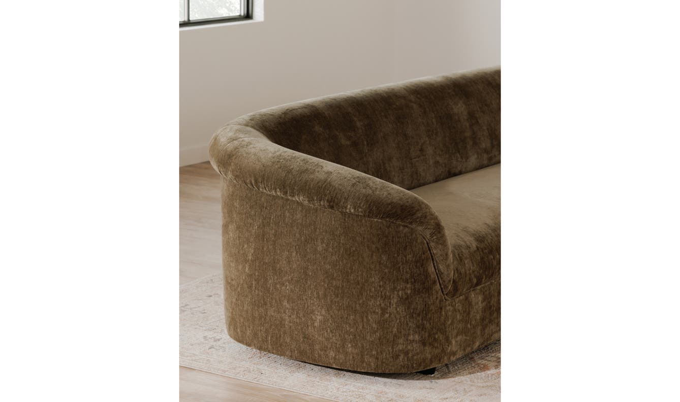 lifestyle view of Thora Sofa luxury Sofa