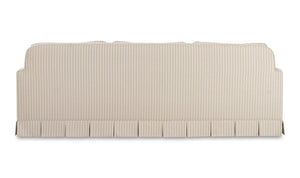 lifestyle view of Pellicano Sofa Beige Stripe luxury Sofa